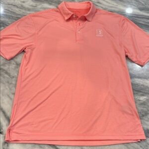 TPC Scottsdale Polo Shirt in Coral